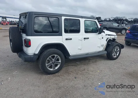 2018 Jeep Wrangler Unlimited Sport S 4X4 из США, поврежденный, VIN 1C4HJXDGXJW138238